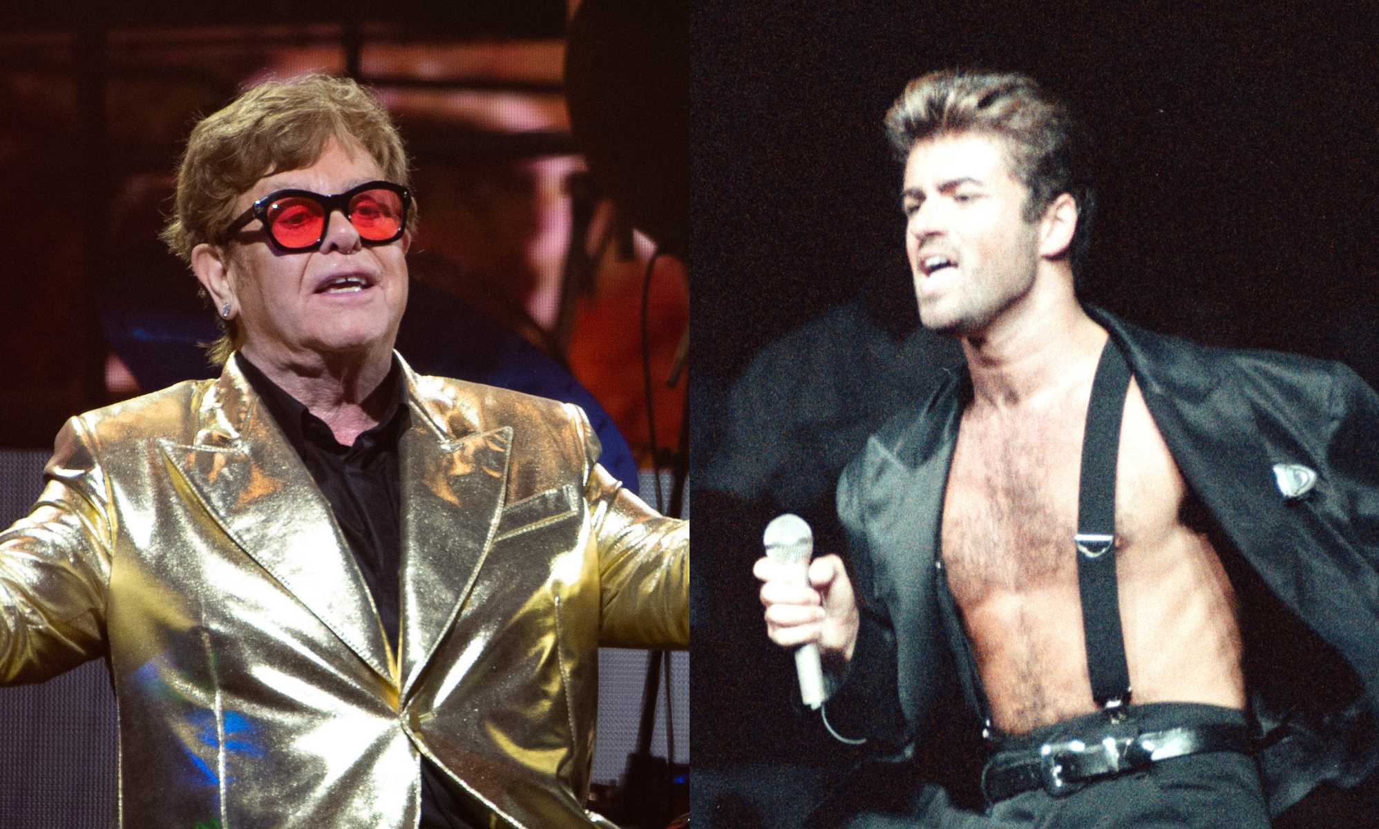 Elton John conmueve a los espectadores en Glastonbury con un sentido homenaje a George Michael
