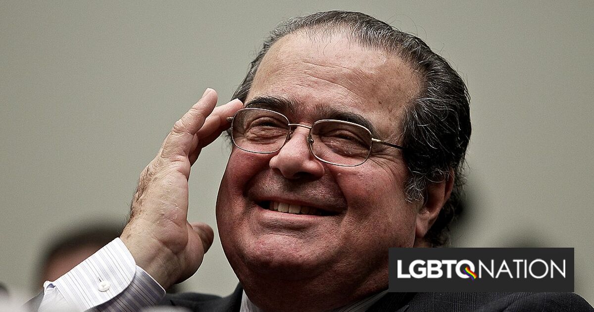 Los argumentos más extraños que hizo Antonin Scalia para mantener las leyes de sodomía en los libros