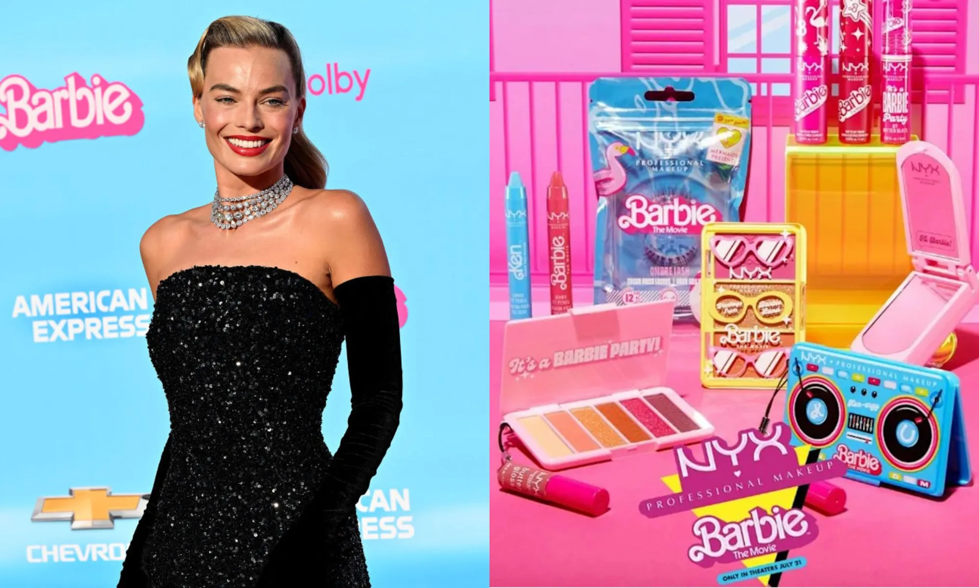 NYX Cosmetics has released a collaboration with the Barbie movie.