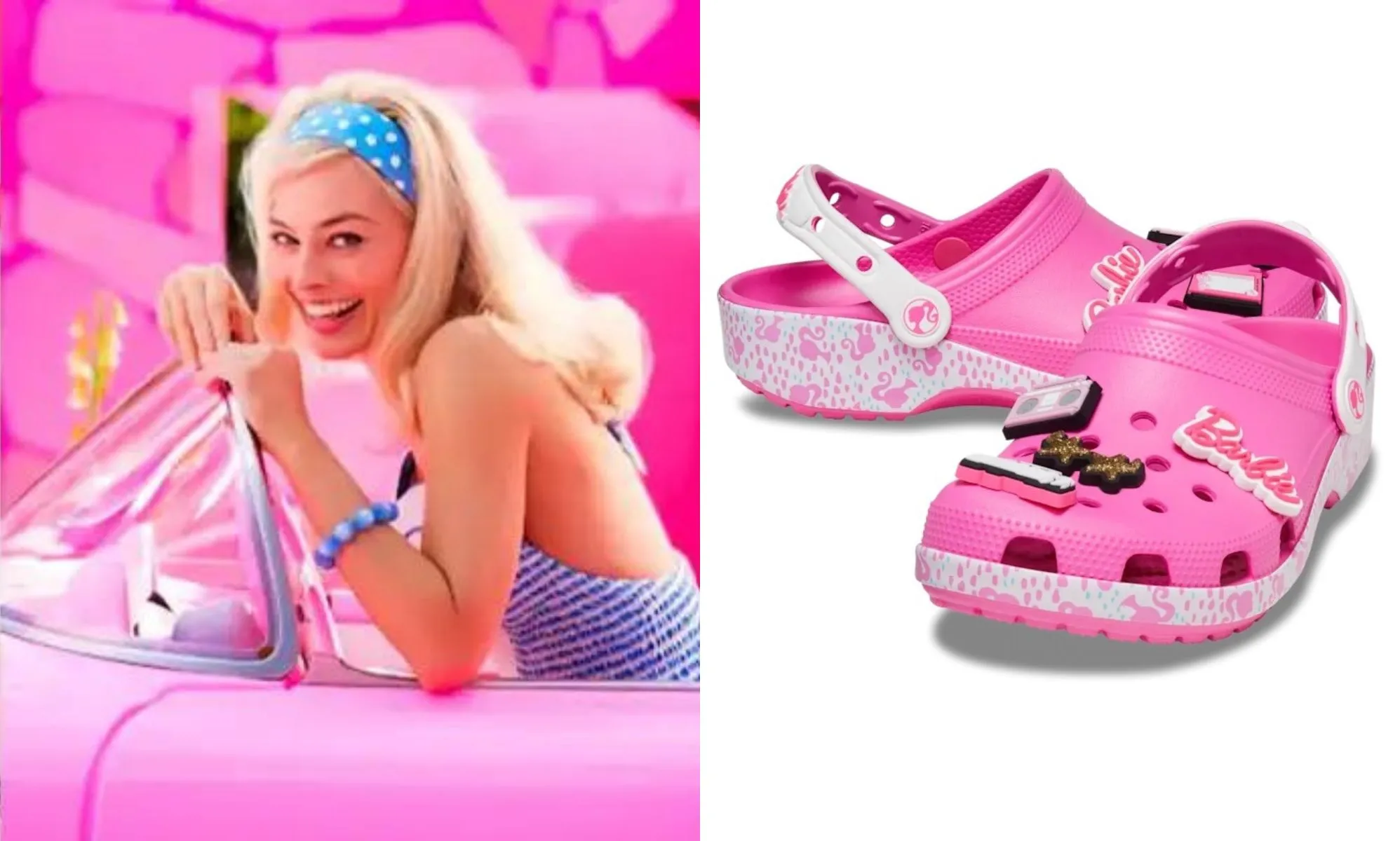 Crocs teams up with the Barbie movie to release new collection.
