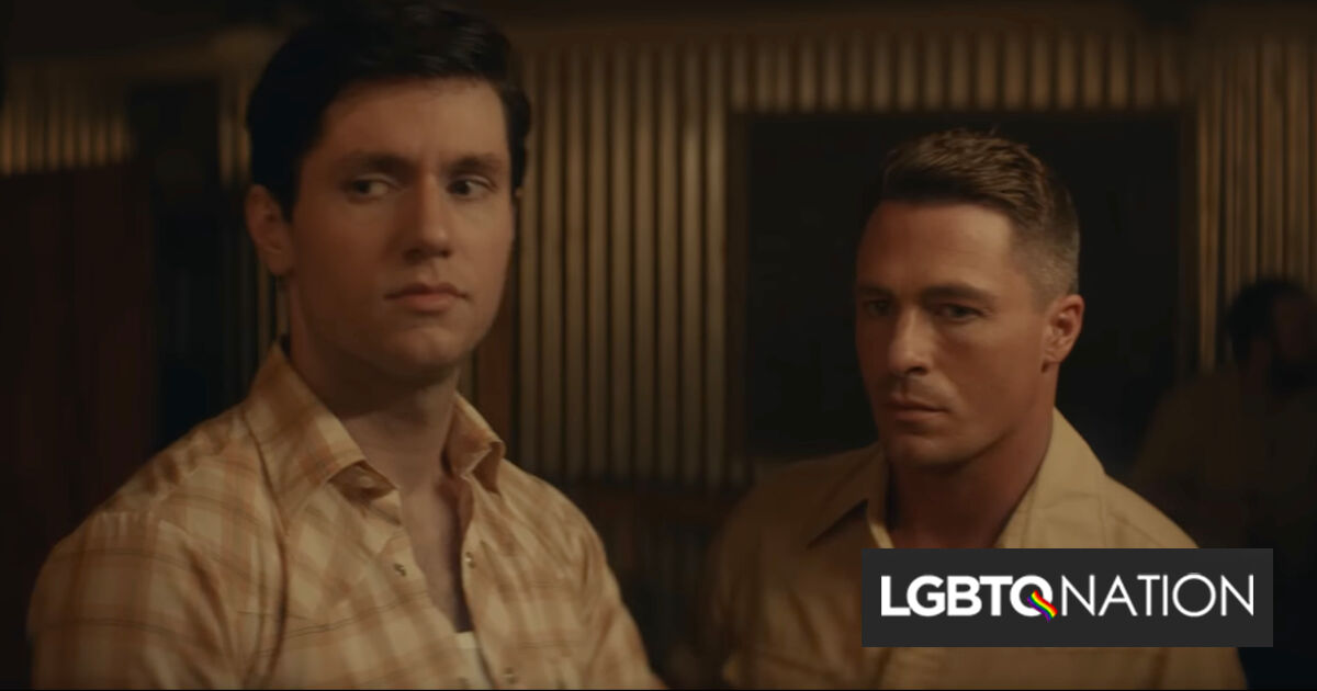Colton Haynes y James Scully interpretan a una pareja gay en el nuevo video del cantante country Tyler Childers