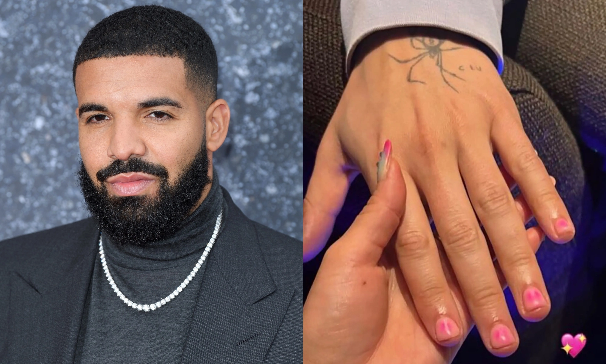 Drake hits back a homophobic backlash to pink nail polish.
