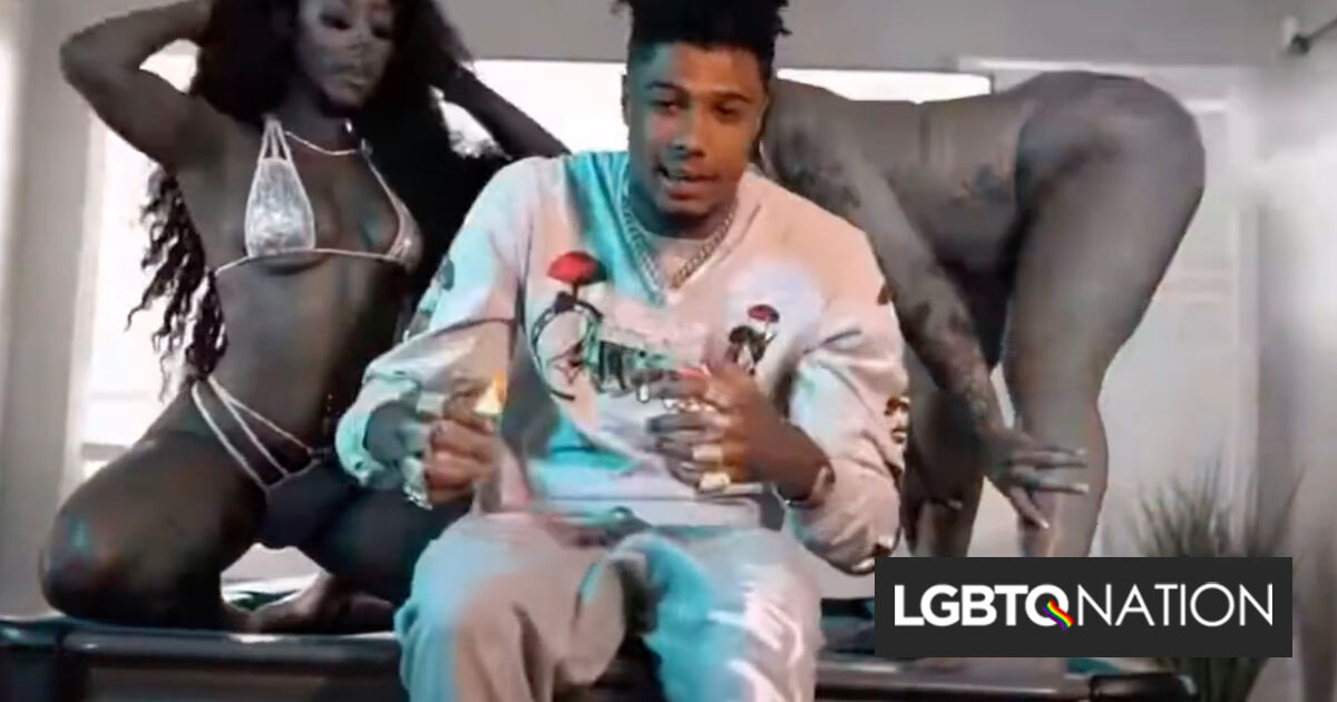 El rapero Blueface acusa a su hijo de 6 años de ser gay porque ignoraba a las mujeres que bailaban en bikini