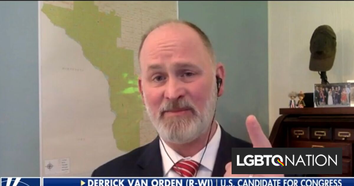 El representante anti-LGBTQ+ Derrick Van Orden criticado por maldecir a los adolescentes en el Capitolio