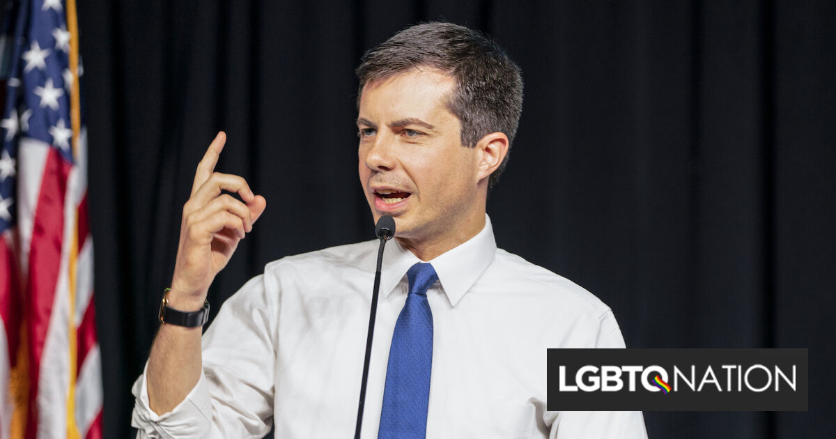 Pete Buttigieg dice que la obsesión del Partido Republicano con las personas LGBTQ+ es “enloquecedora”