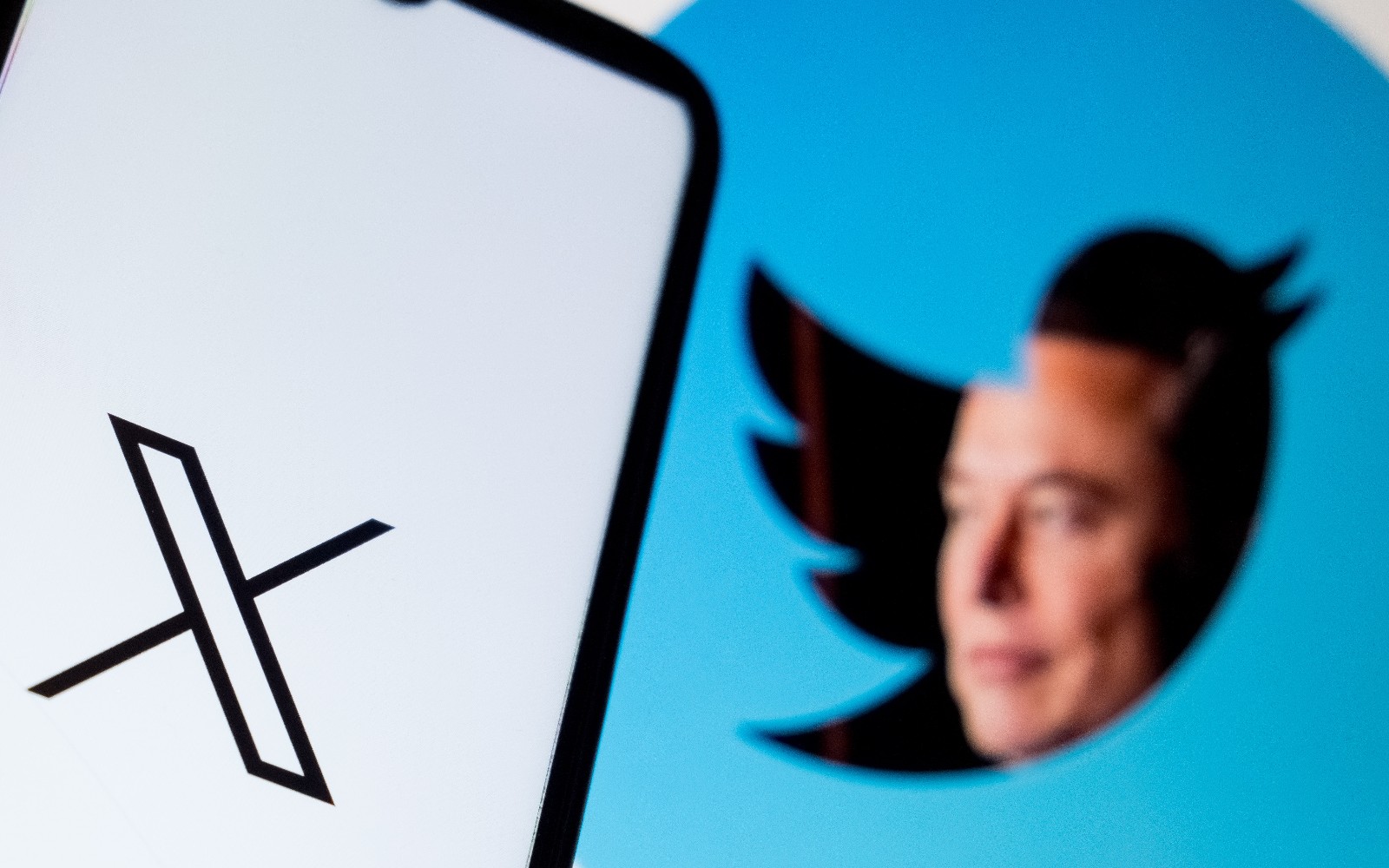 Elon Musk and the X, or Twitter, app