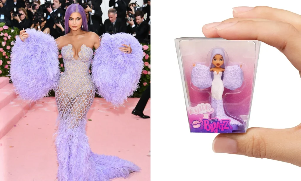 Bratz has teamed up with Kylie Jenner to release a limited edition doll collection.