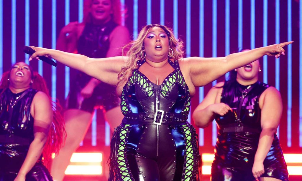 Pop superstar Lizzo has addressed allegations of sexual harassment and weight-shaming (Getty)