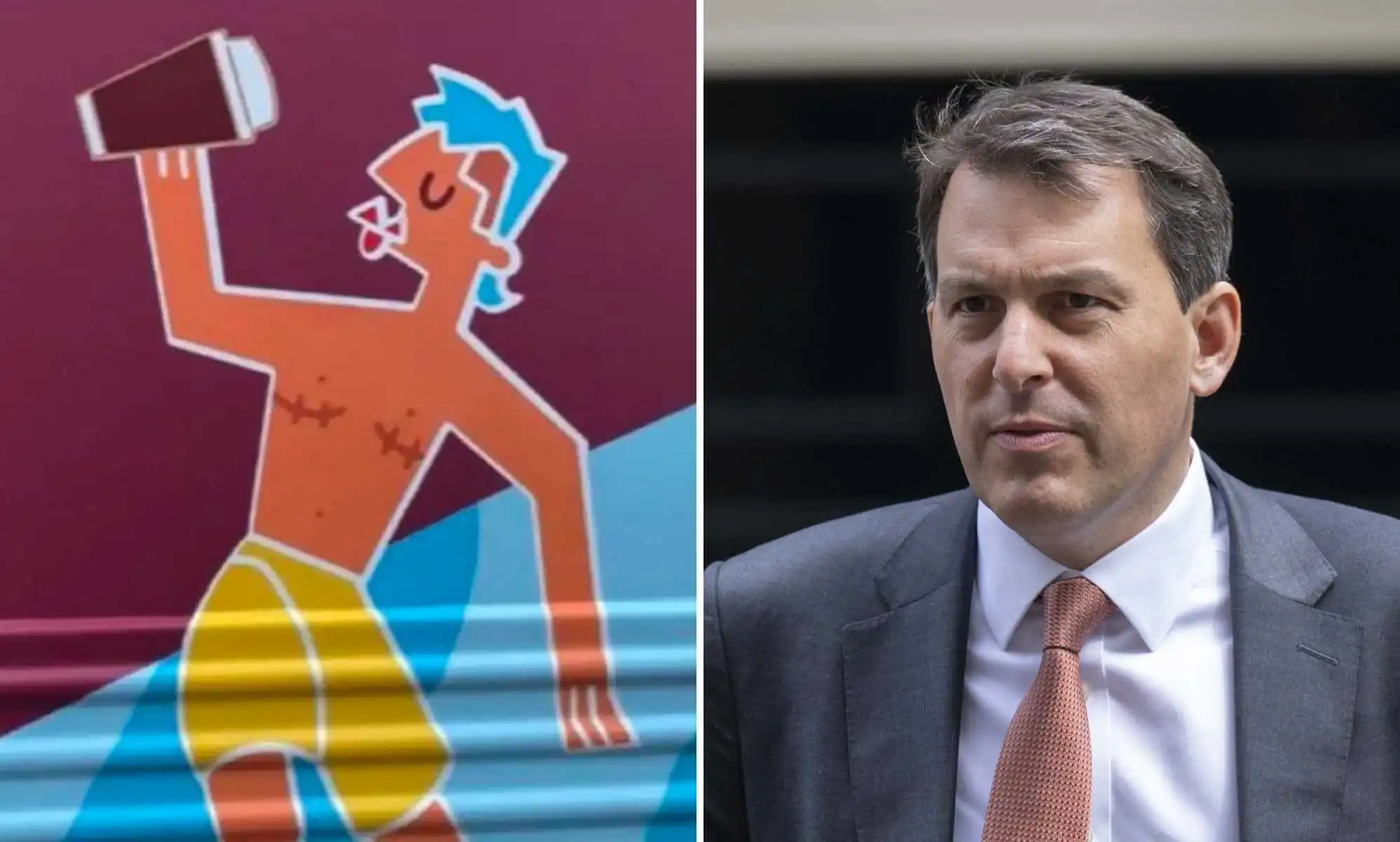 Costa Coffee and cabinet minister John Glen