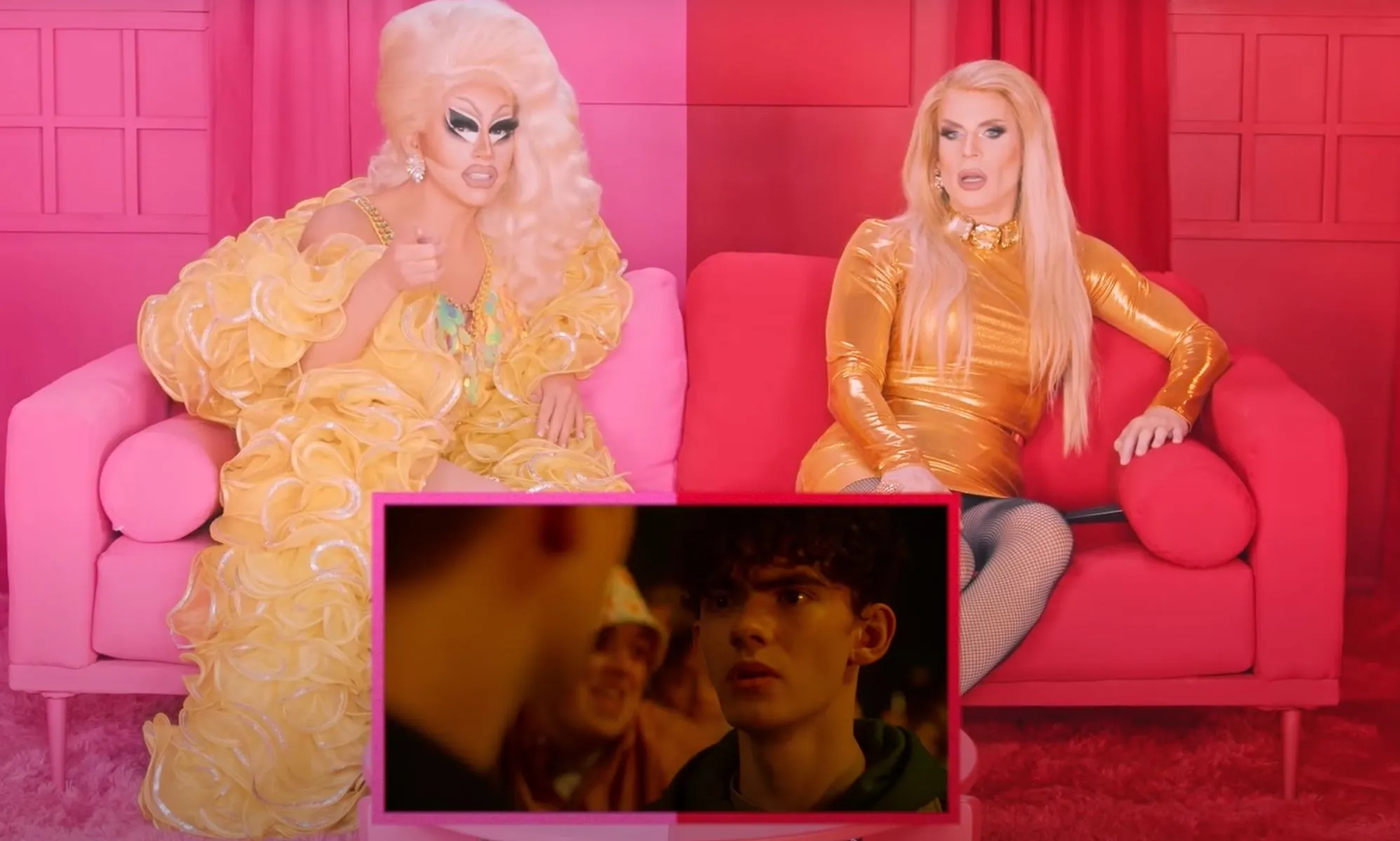 Trixie Mattel and Katya react to Heartstopper season two.