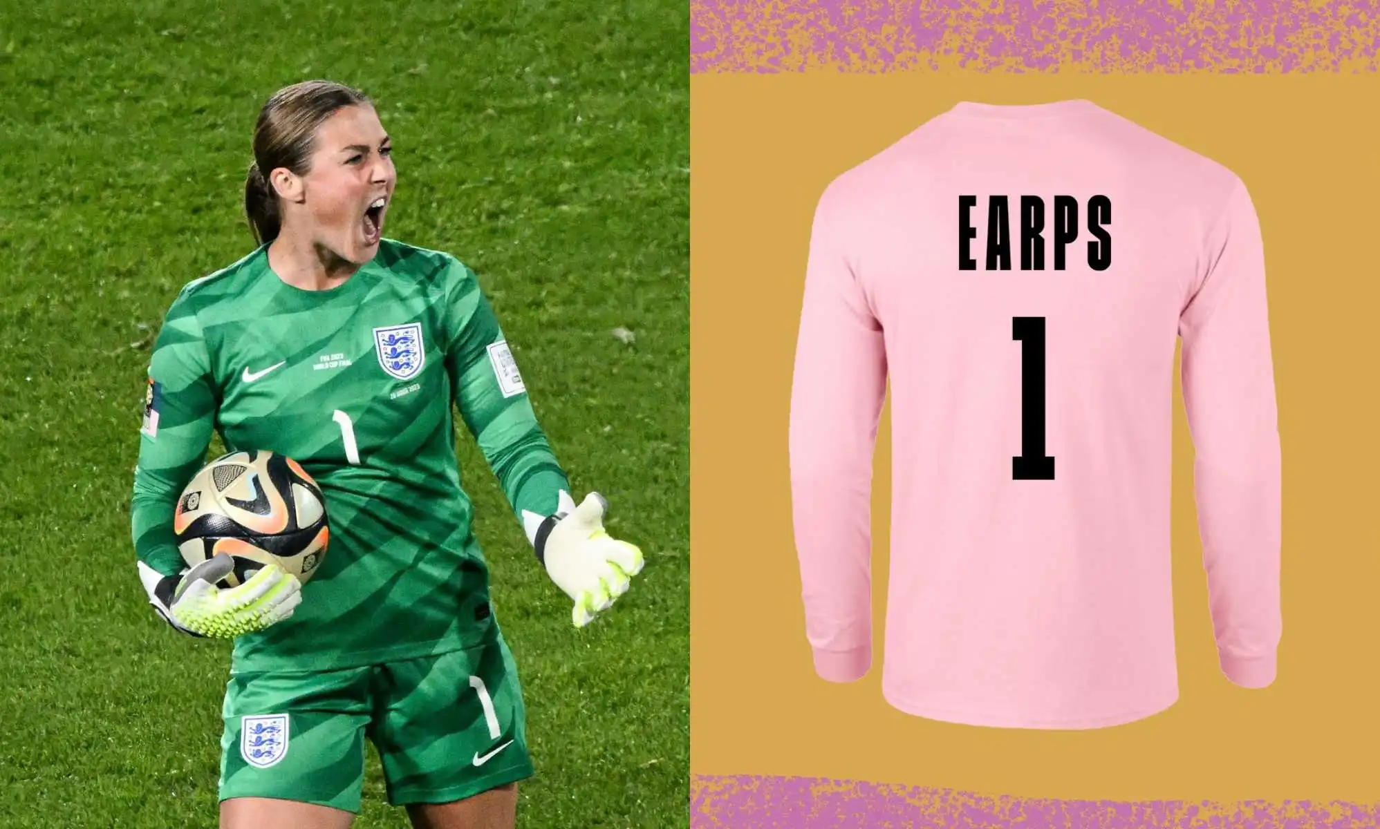 Alcopop! Records have taken matters into their own hands after Nike refused to make a replica shirt for England goalkeeper Mary Earps