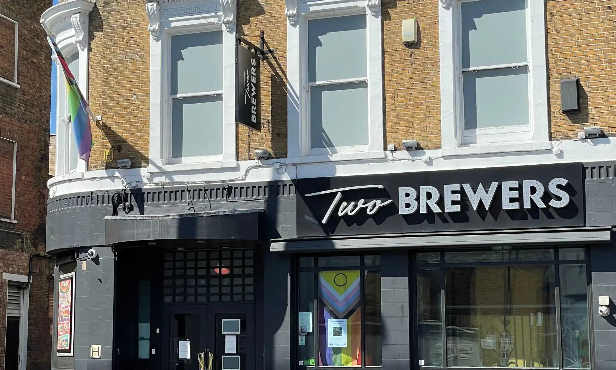 Detectives are investigating a homophobic attack on two men outside the Two Brewers in Clapham.