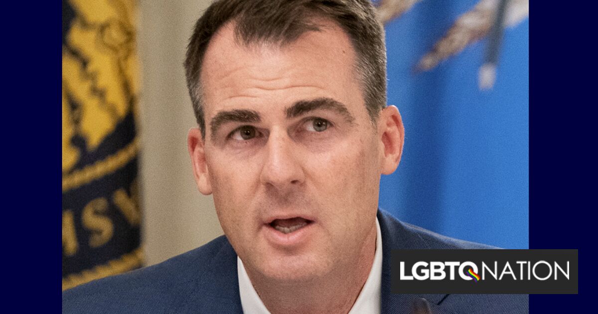 El gobernador de Oklahoma firma una orden ejecutiva que define el sexo masculino y femenino asignado al nacer