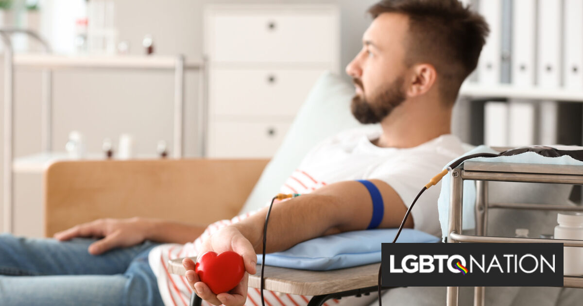 La FDA afloja las reglas de donación de sangre, permitiendo más donantes homosexuales y bisexuales