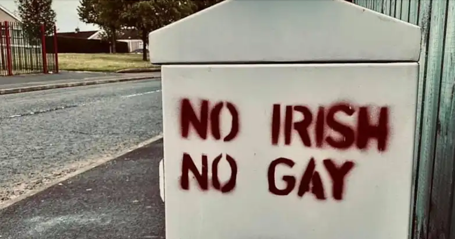 Graffiti found in Northern Ireland reads