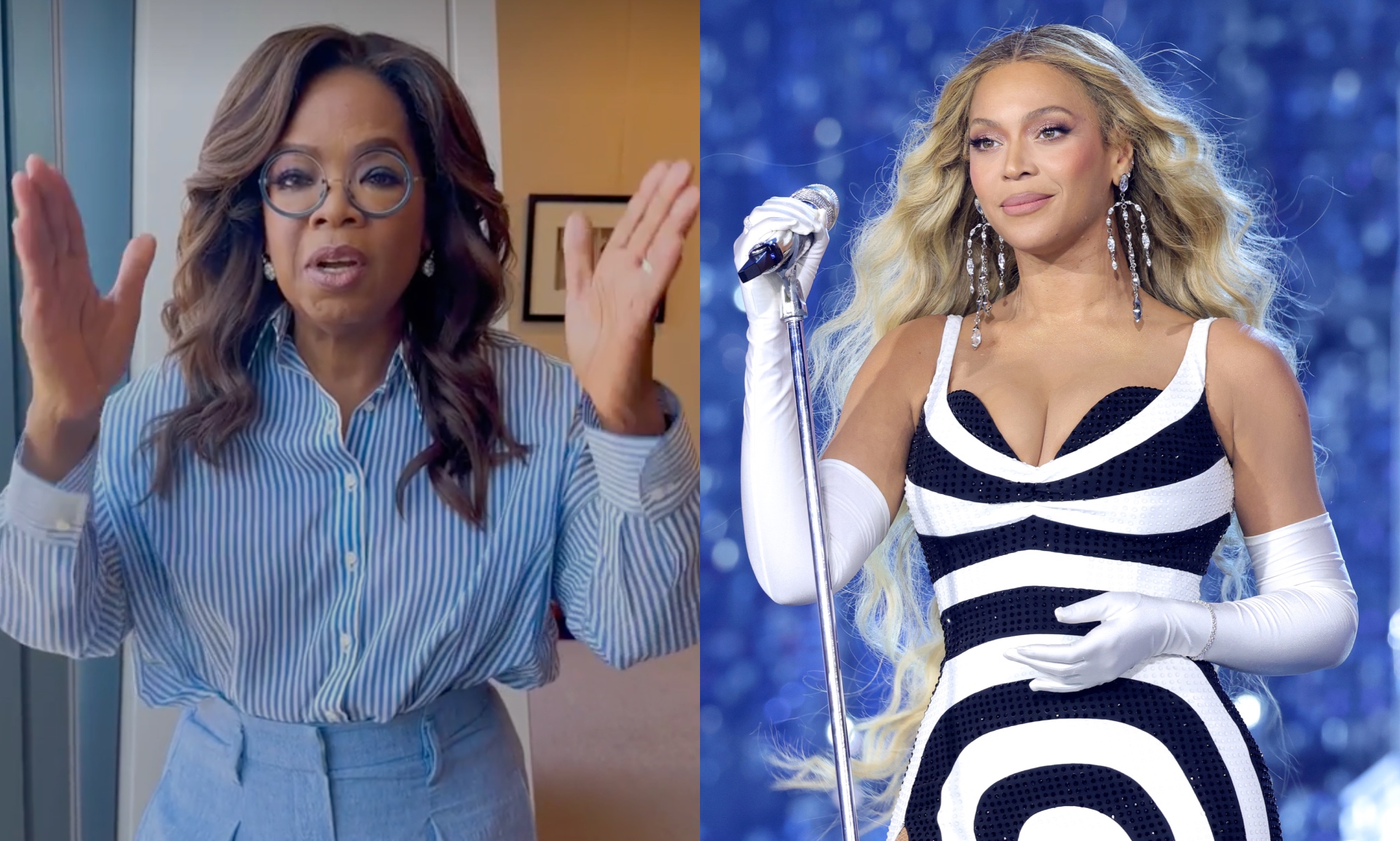 Oprah Winfrey reacts to Beyoncé Renaissance World Tour in the best way.