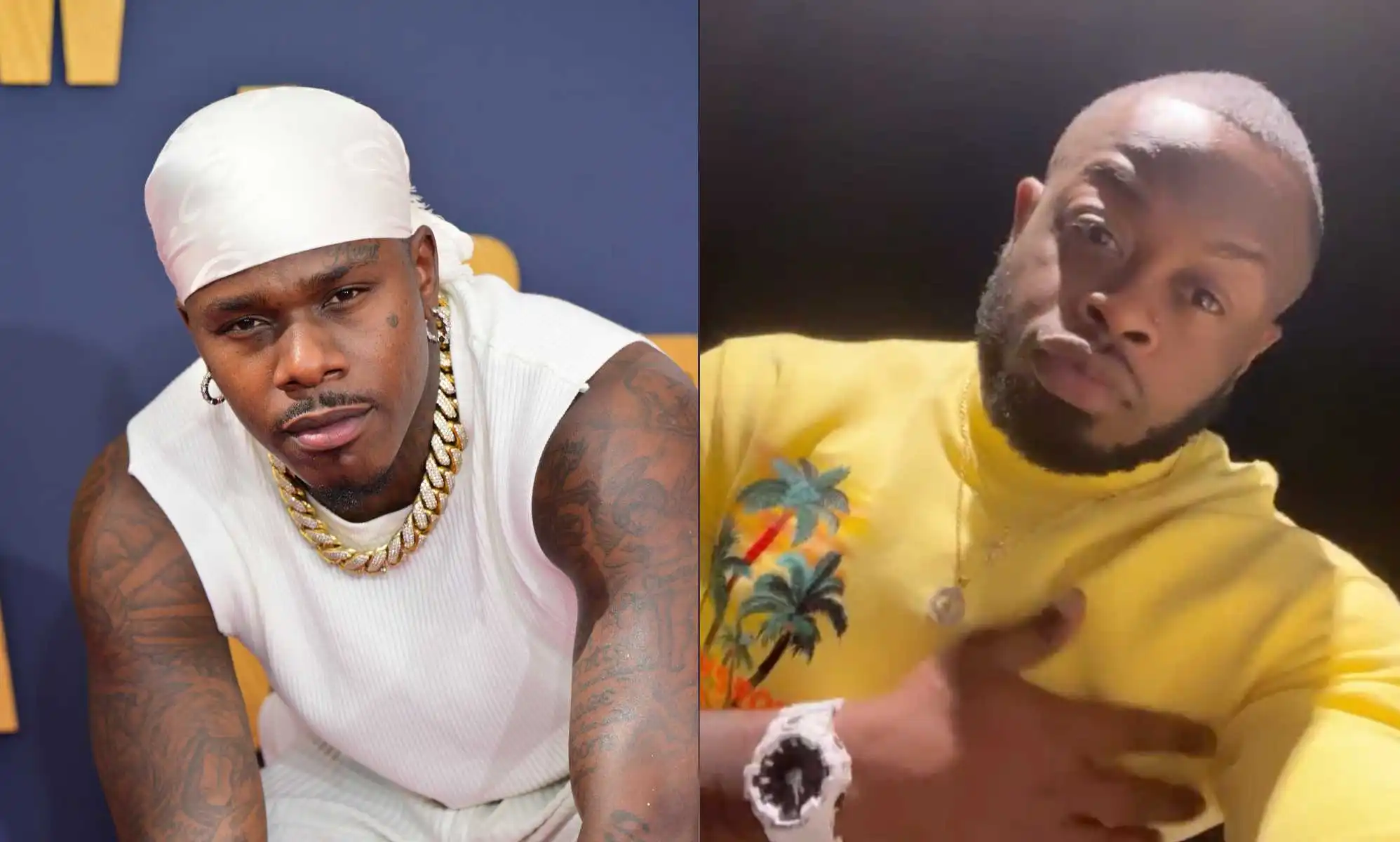 A gay model and OnlyFans performer has alleged that DaBaby cut him from a music video due to his sexuality and work in the adult industry.