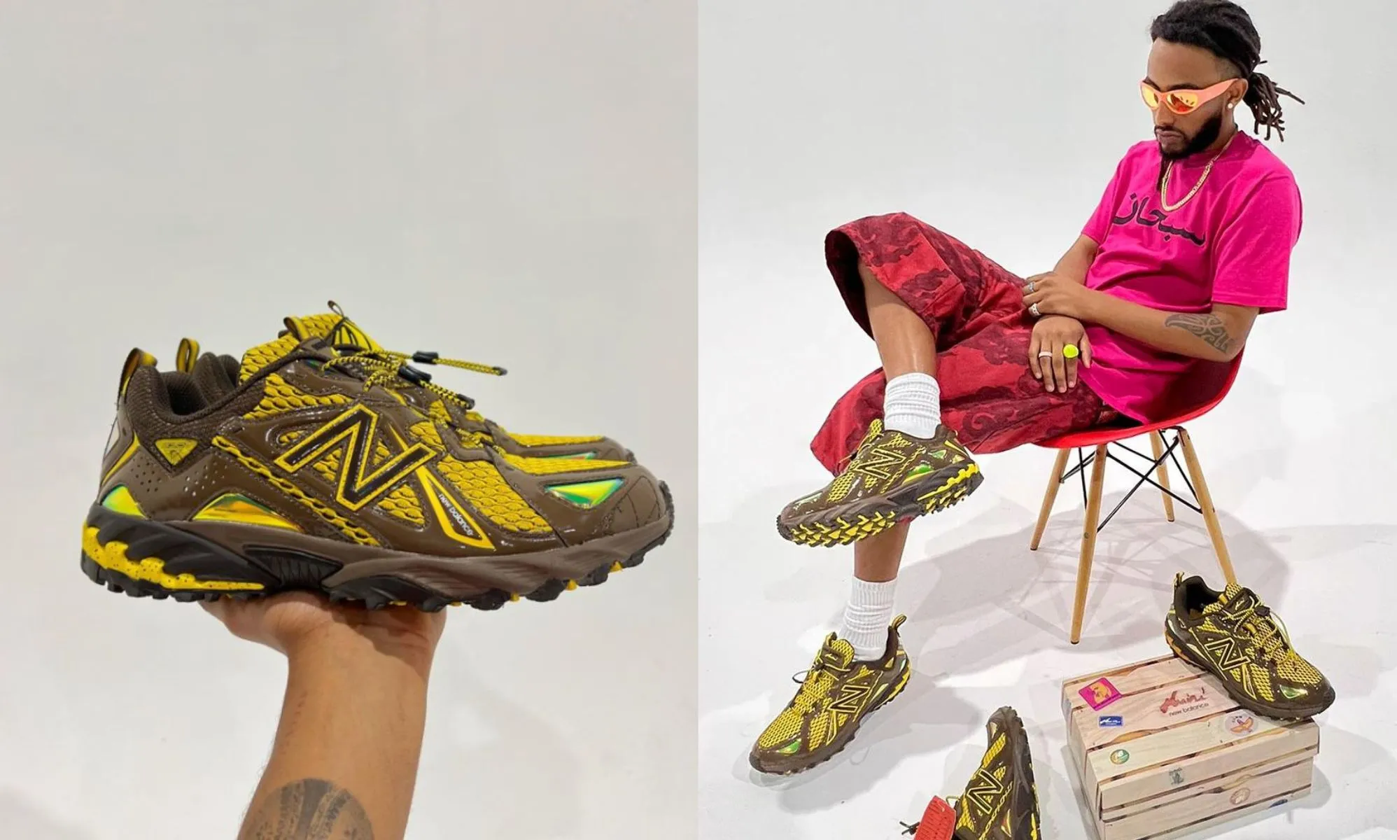 New Balance and Aminé confirm release date for their 610 collaboration.