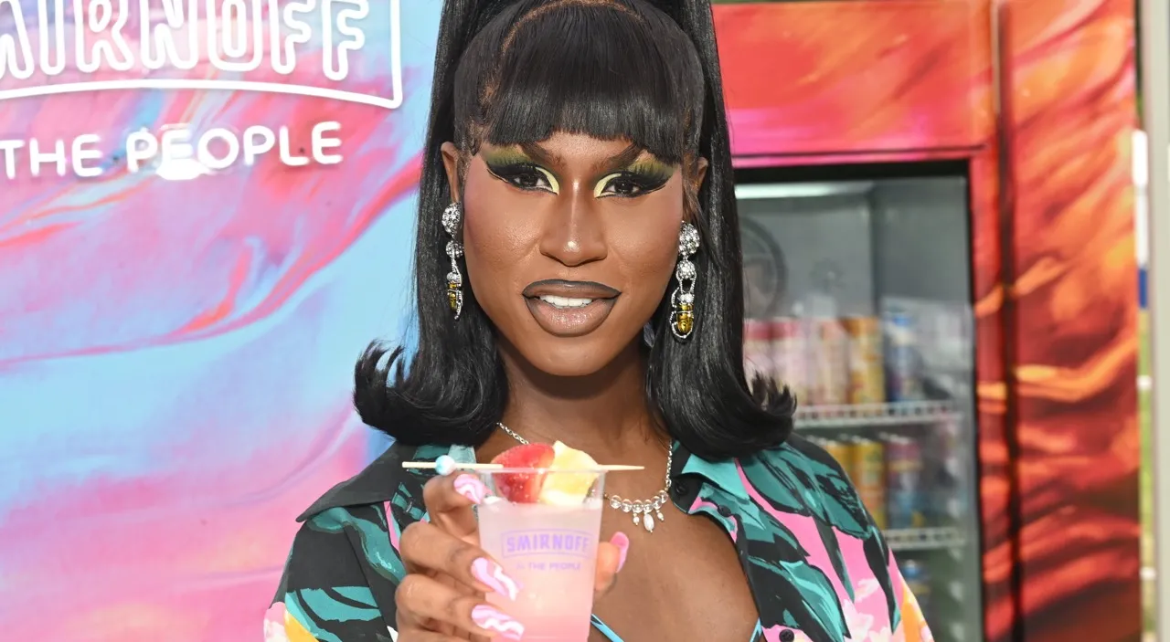 CHICAGO, ILLINOIS - JUNE 25: Shea Couleé partners with Smirnoff for the launch of Show Up, Show Off drag brunch competition at Chicago Pride in the Park on June 25, 2022 in Chicago, Illinois. (Photo by Daniel Boczarski/Getty Images for Smirnoff)