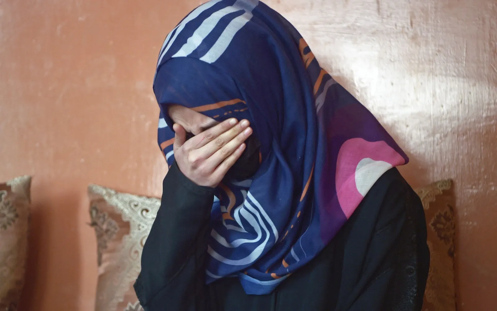 A student in Afghanistan