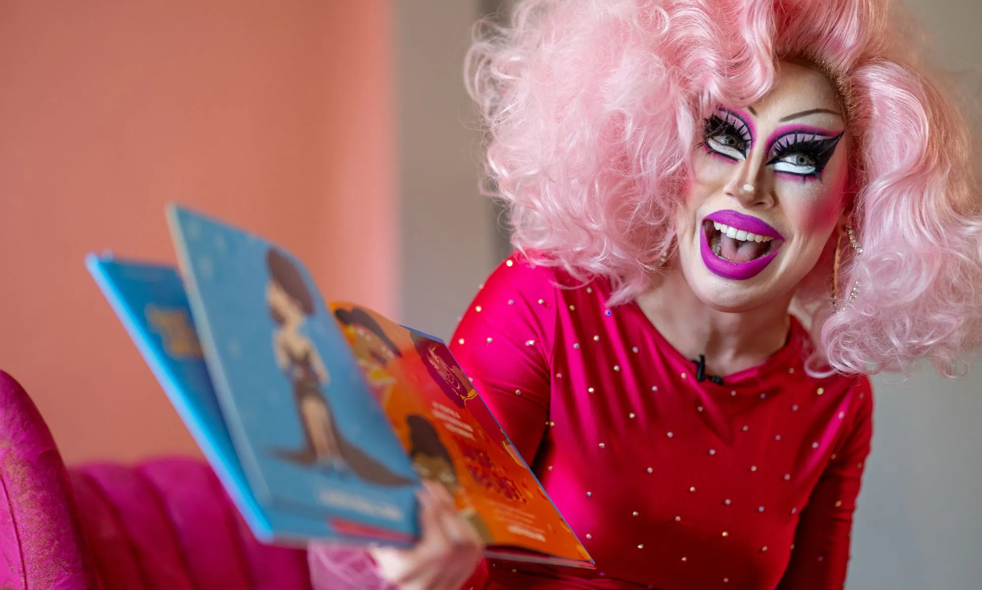 Texas drag queen Brigitte Bandit, who brought a legal case against the state