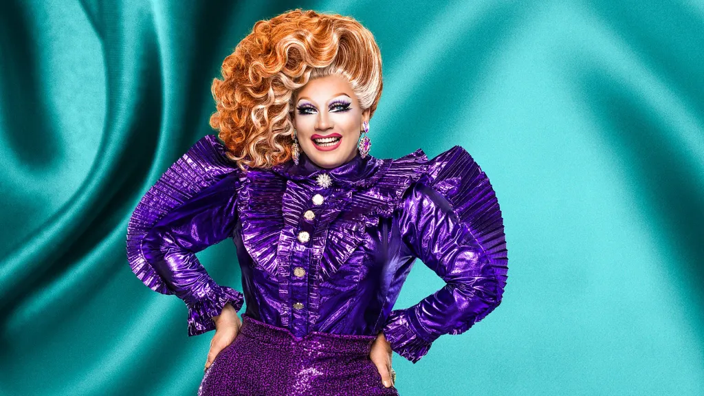 La estrella de la quinta temporada de Drag Race UK, Ginger Johnson. (BBC)