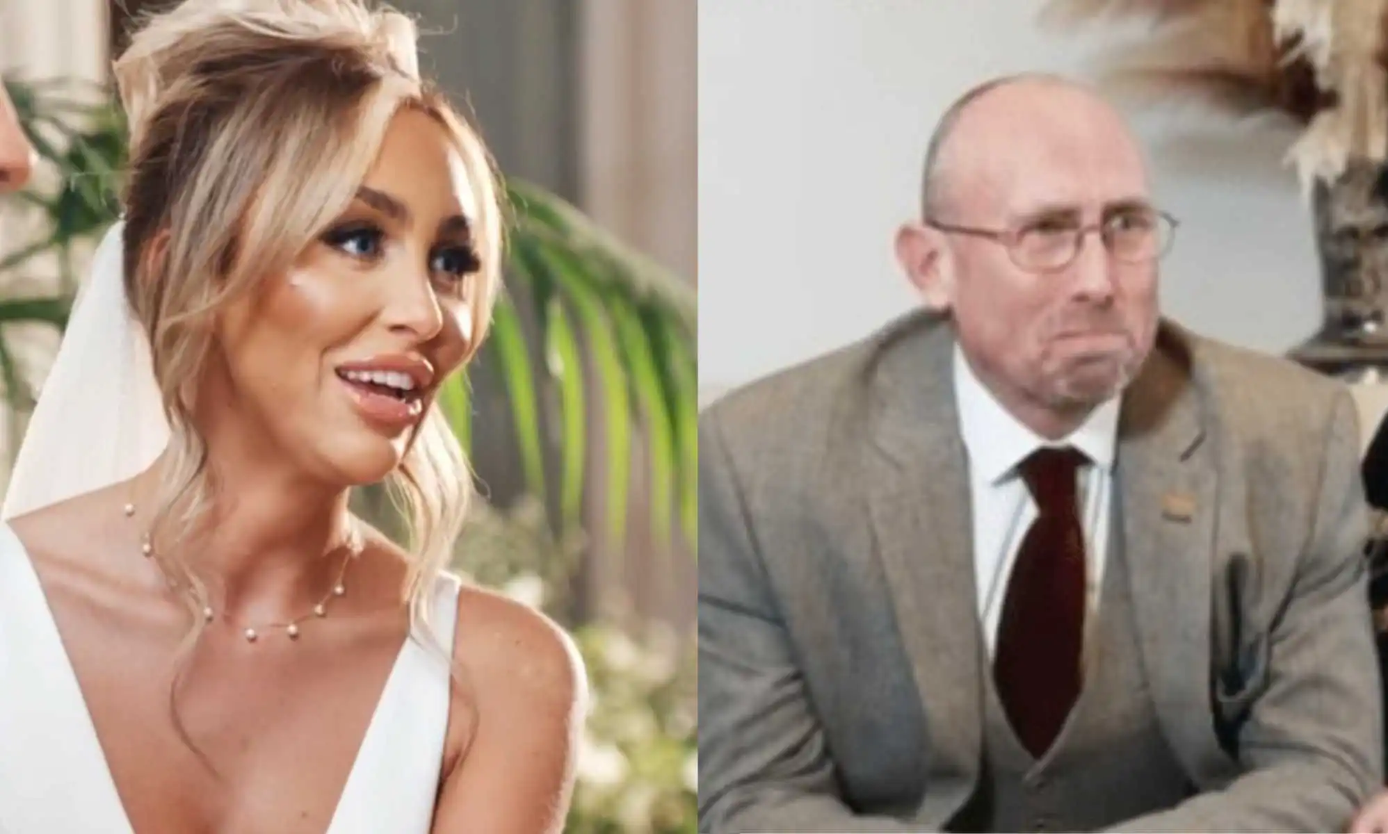 Married At First sight Ella and her dad Chris.