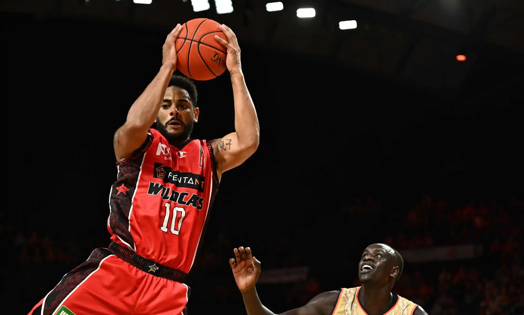 NBL star Corey Webster of the Perth Wildcats.