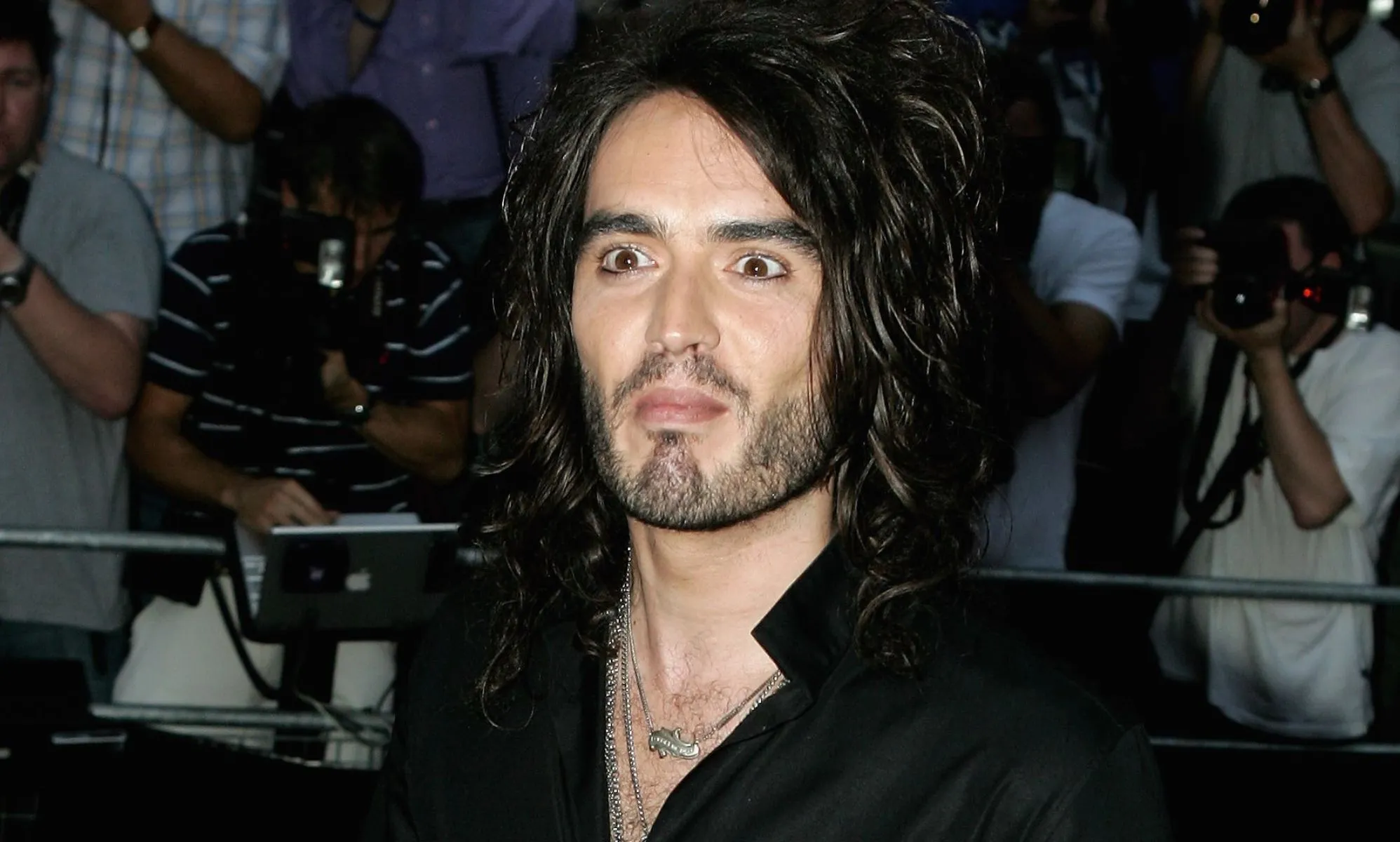 Russell Brand during a 2006 press event.