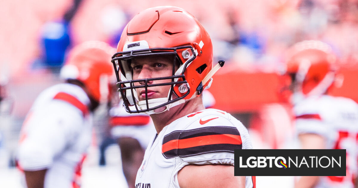 Carl Nassib, jugador gay activo y primero en salir de la NFL, anuncia su retiro