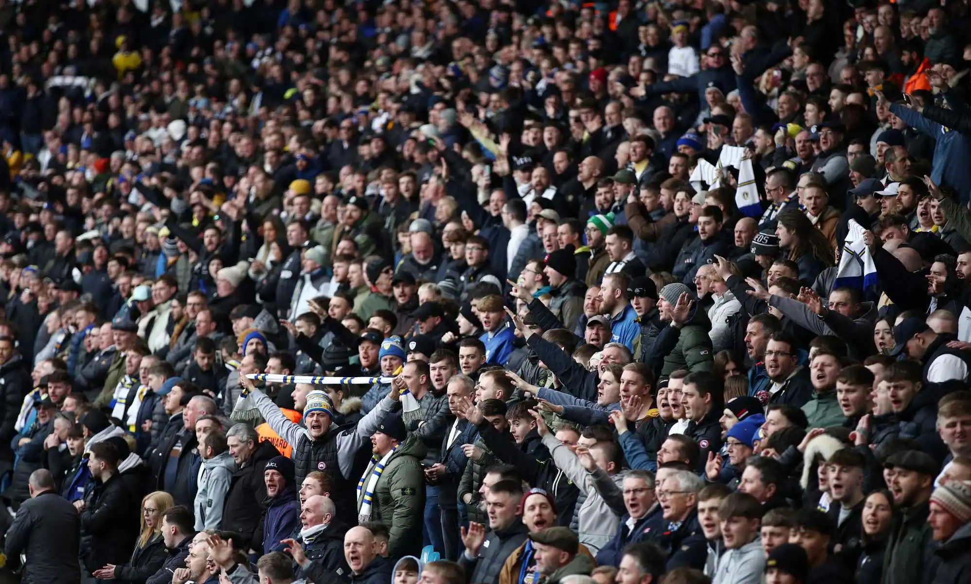 Leeds United fans