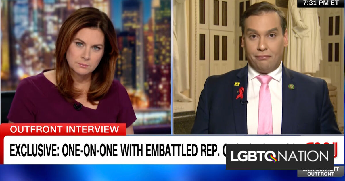 George Santos se asusta en CNN después de que el presentador reproduzca un “reel más destacado” de sus mentiras