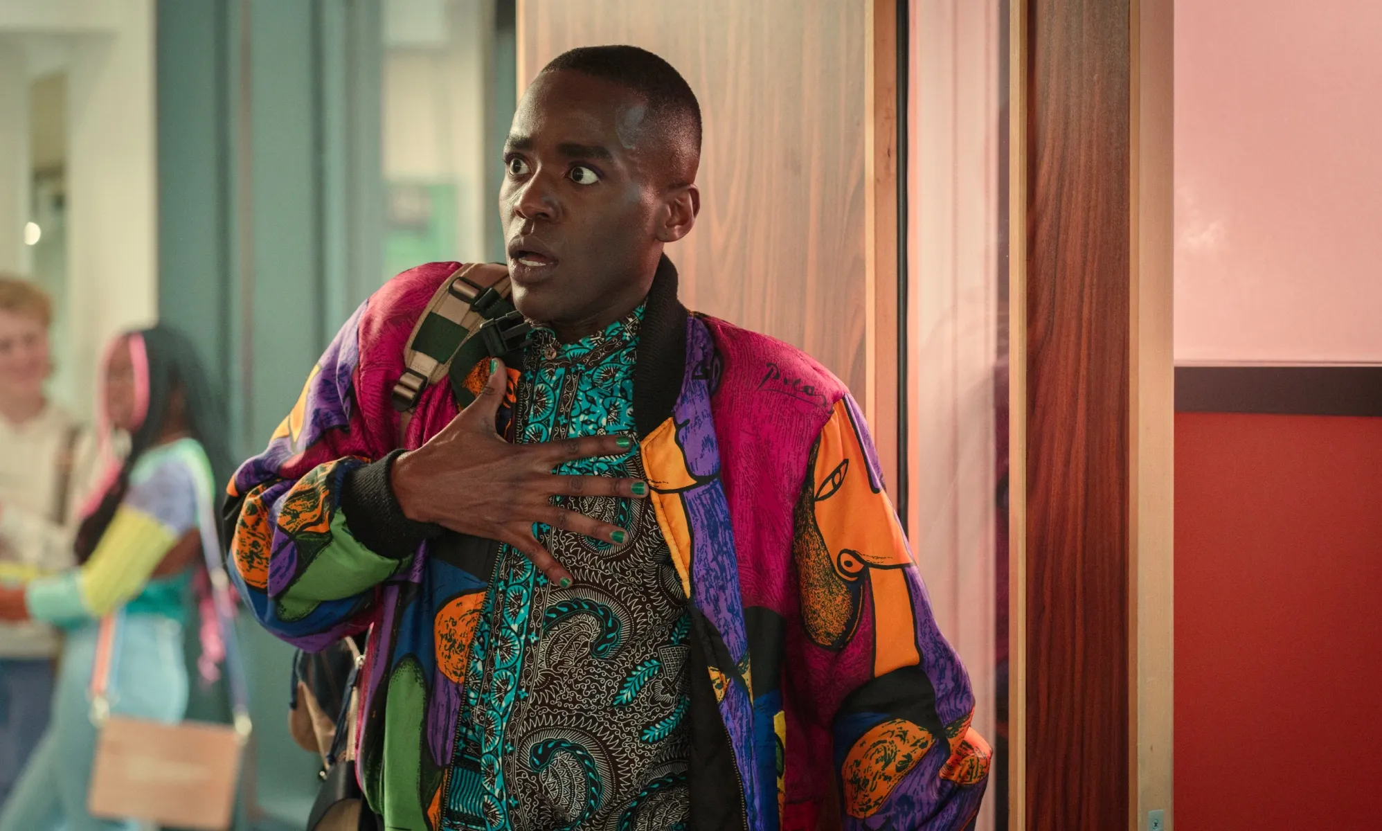 Ncuti Gatwa as Eric in Sex Education, which returns for season 4 on 21 September on Netflix.