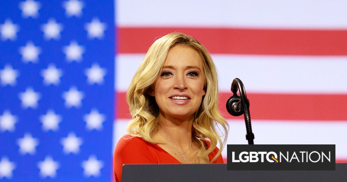 La funcionaria de Trump, Kayleigh McEnany, dice que los demócratas “están borrando a los padres” en una perorata desquiciada