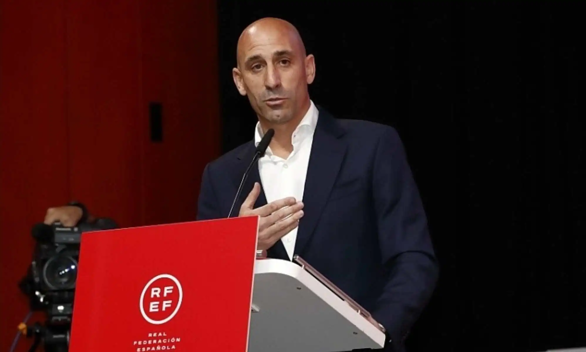 Spanish football federation president Luis Rubiales has accused World Cup winner Jenni Hermoso of lying about not consenting to being kissed at the Women