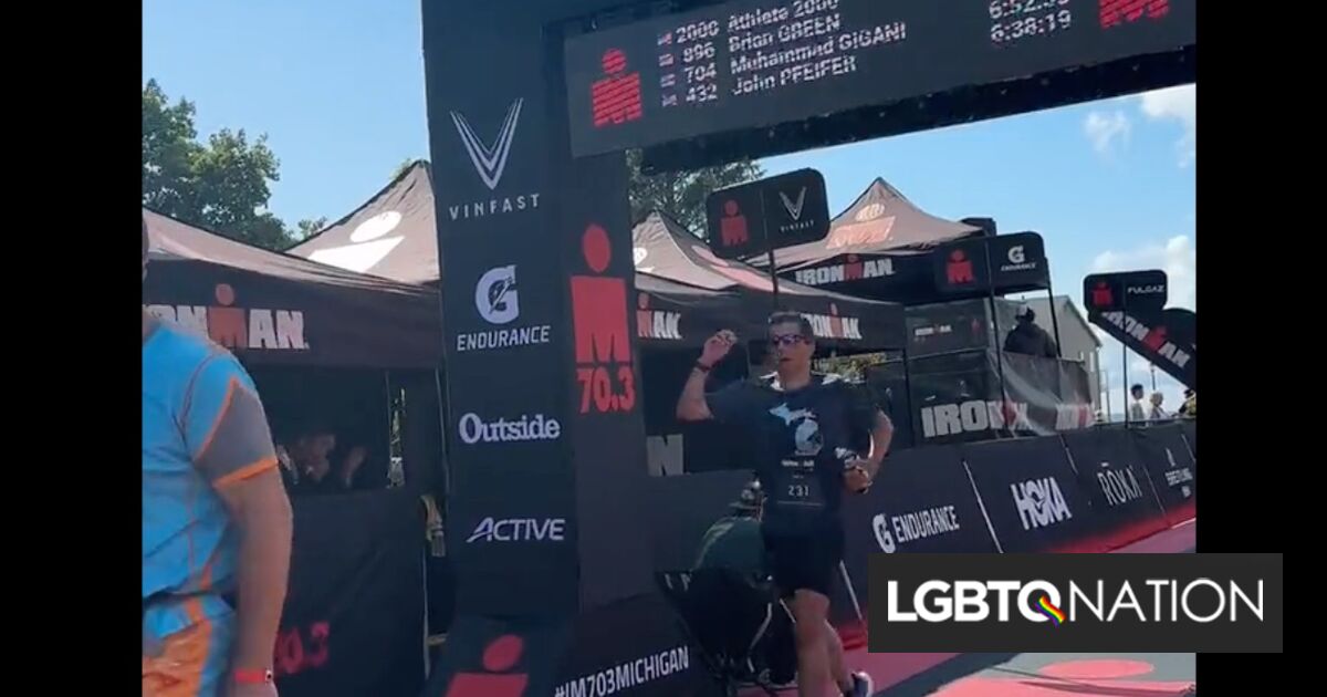 Pete Buttigieg completó un triatlón de 70,3 millas e Internet celebra con él