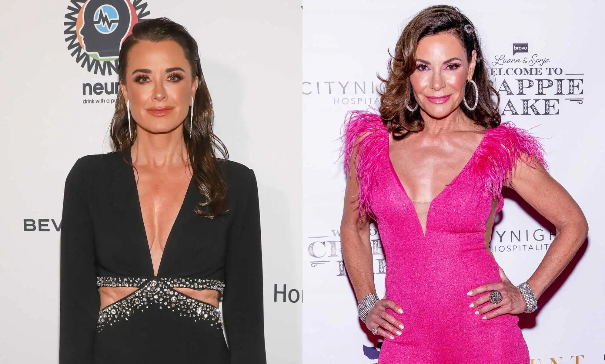 Luann de Lesseps and Kyle Richards
