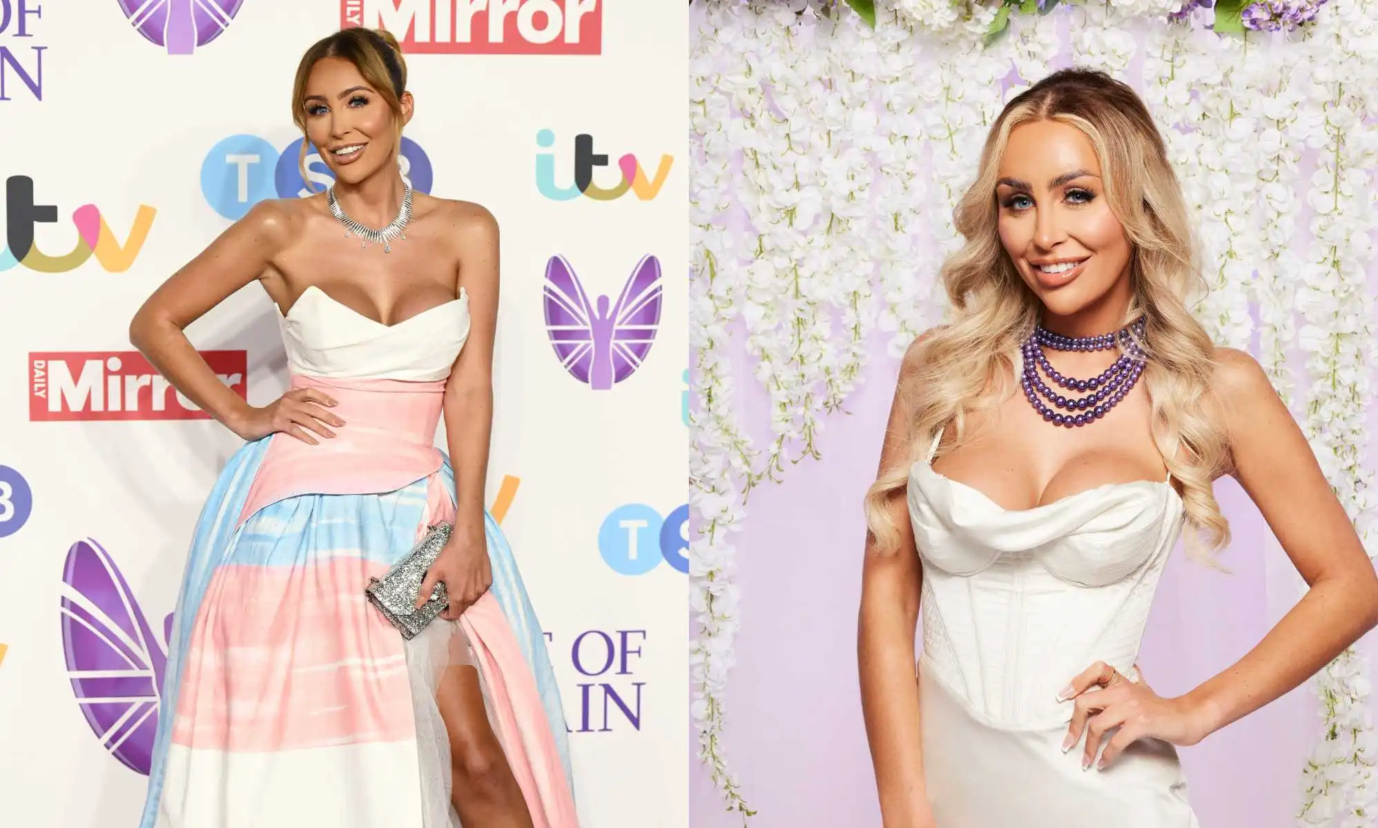 Ella Morgan Clark of Married At First Sight UK at the Pride of Britain Awards.