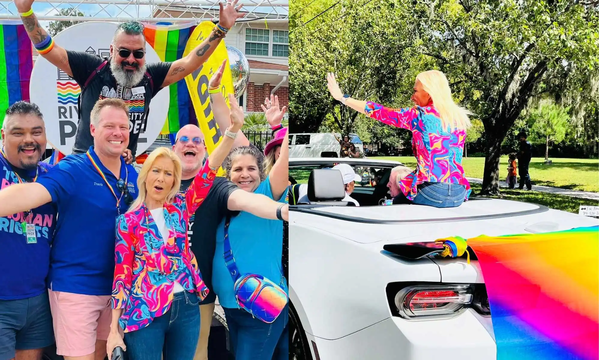 Mayor Donna Deegan of Jacksonville, Florida at River City Pride