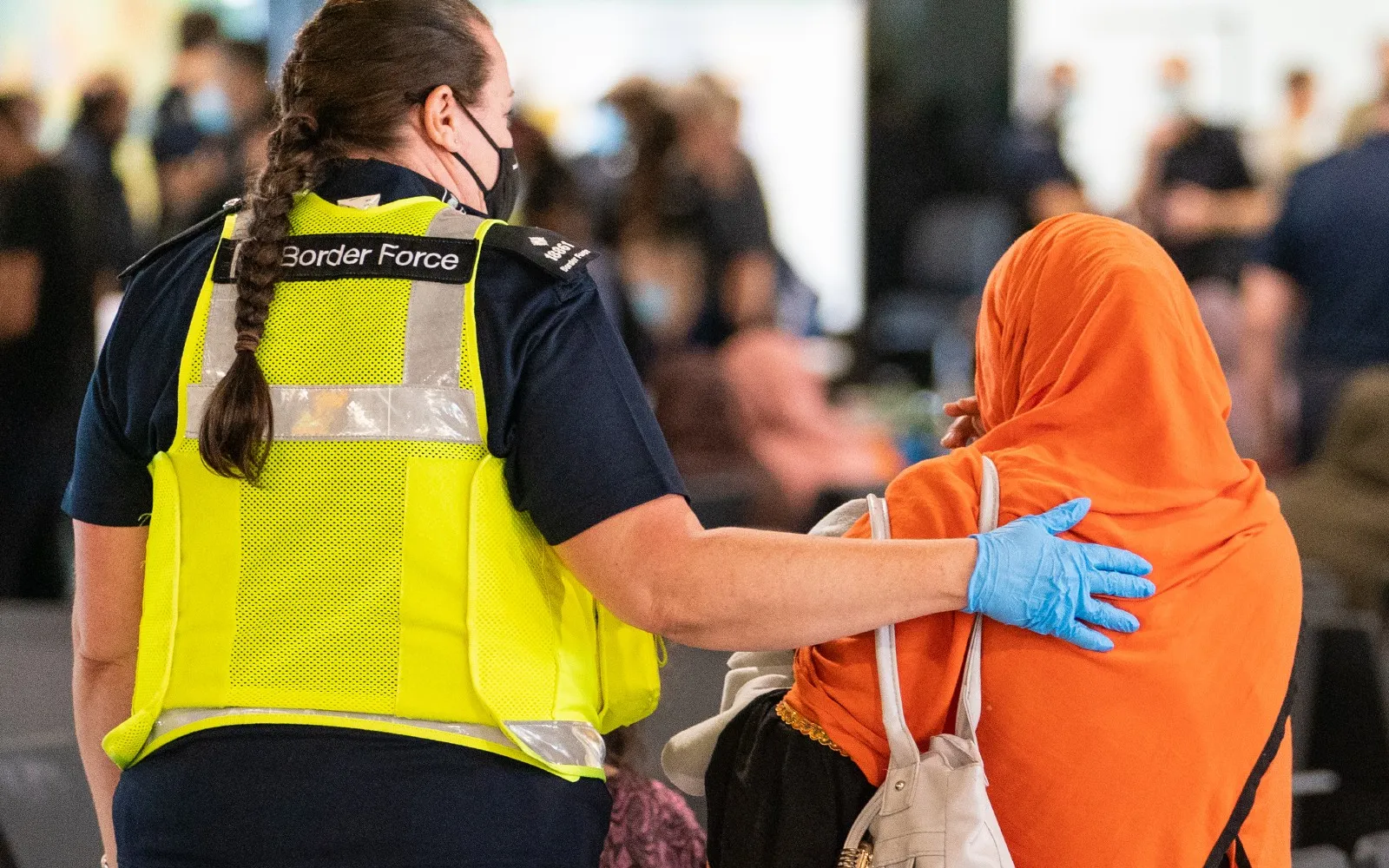 UK border force officer