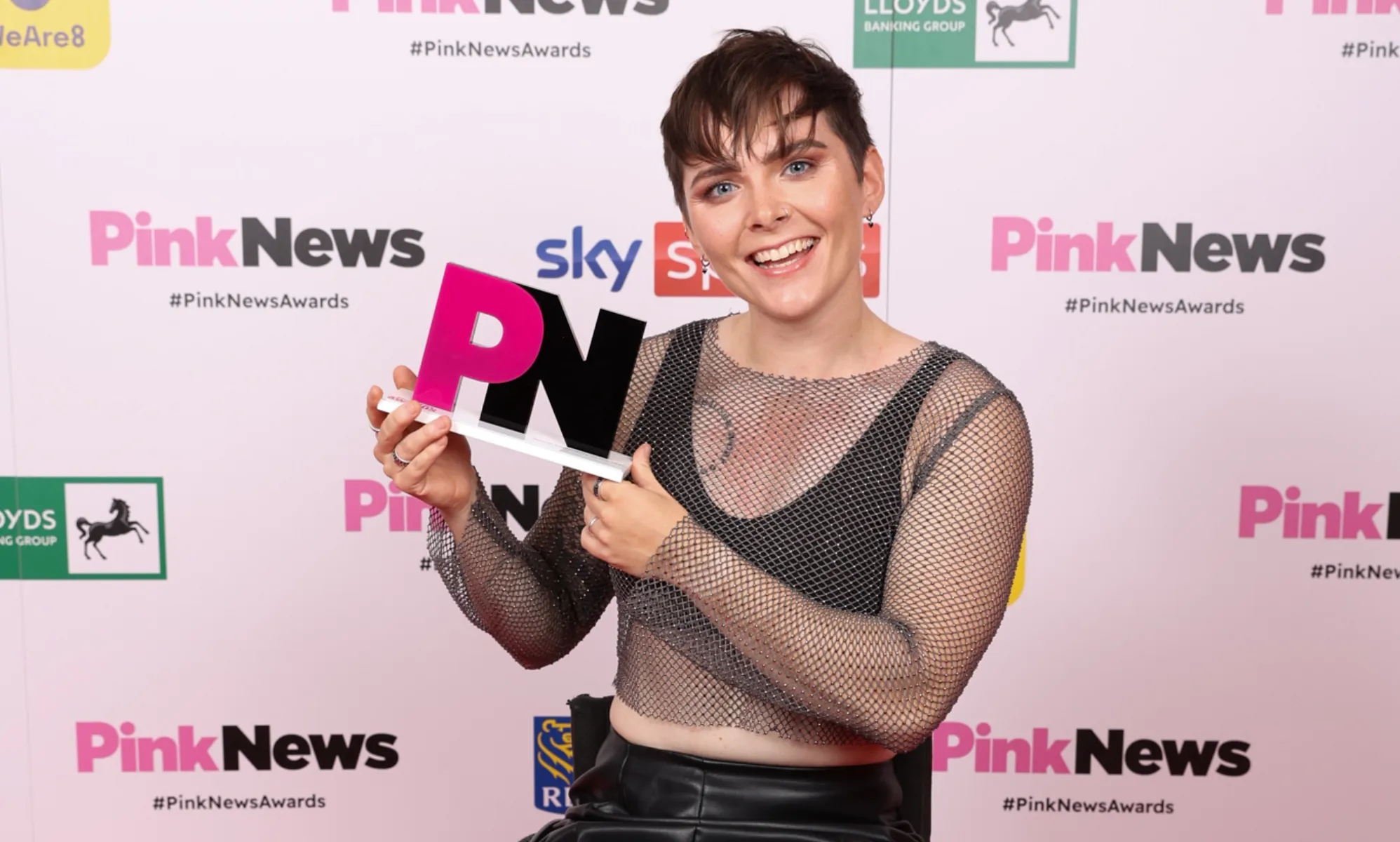 Paralympic champion Lauren Rowles stands in solidarity with trans athletes.