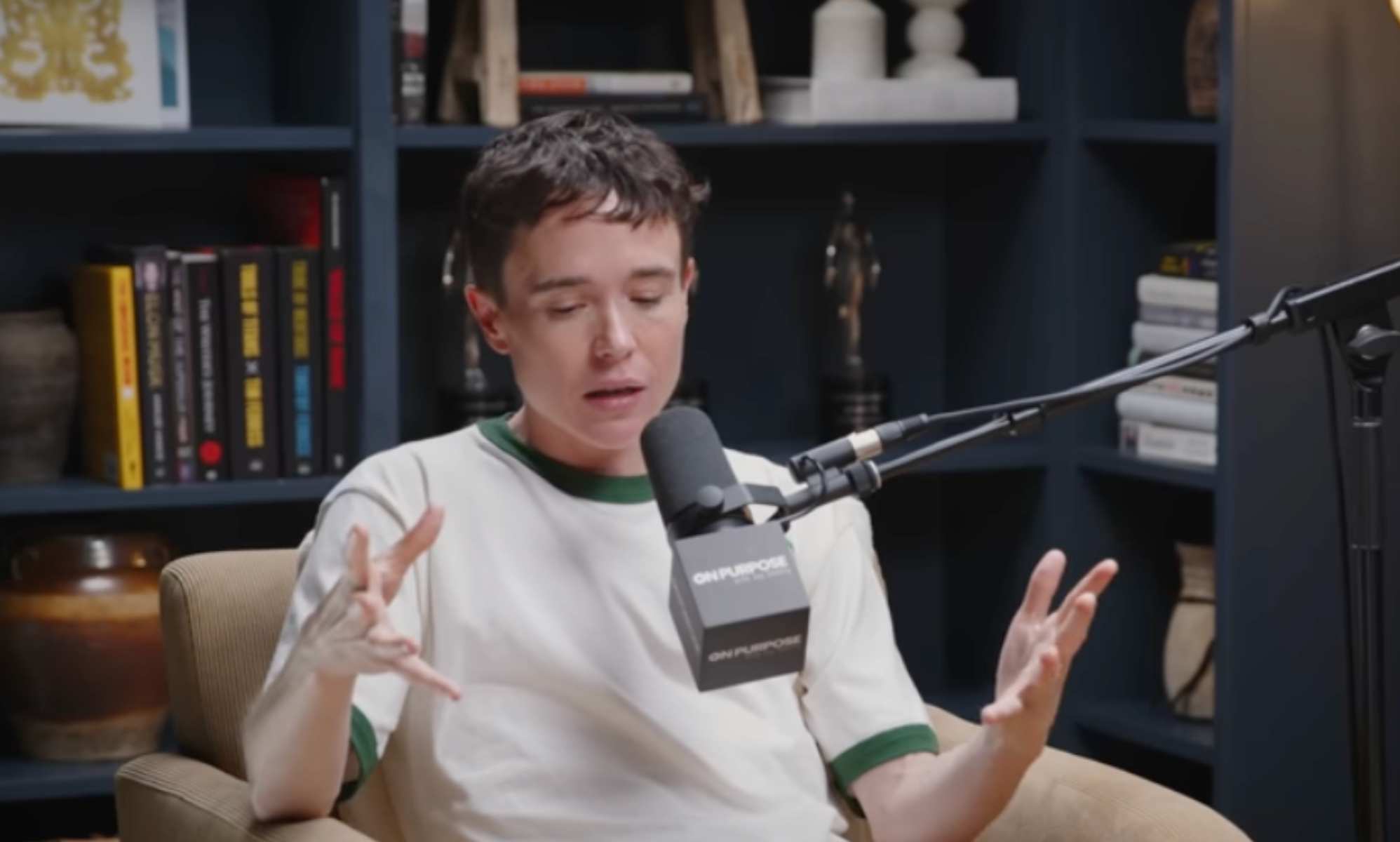 Elliot Page on the On Purpose Podcast