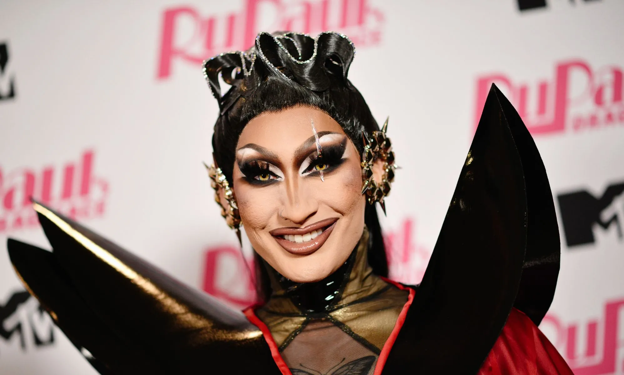 Drag Race star Anetra.