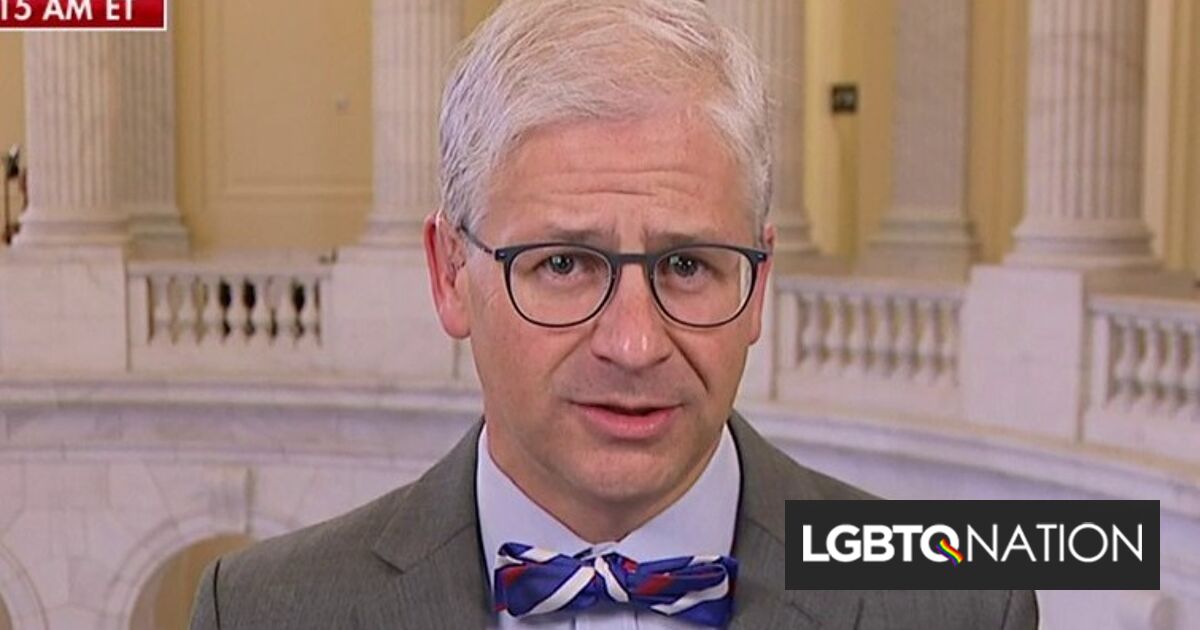 El presidente temporal de la Cámara de Representantes, Patrick McHenry, tiene un largo historial anti-LGBTQ+