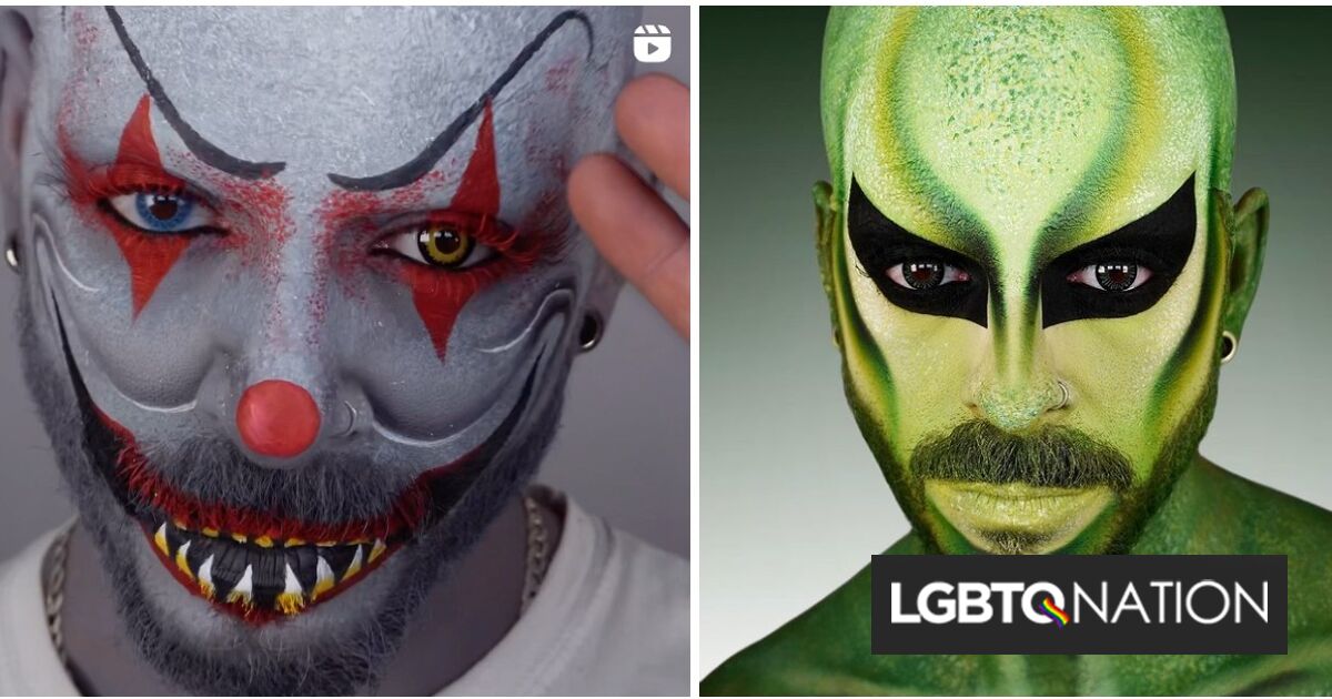 Esta maquilladora tiene las transformaciones más terroríficas de Halloween