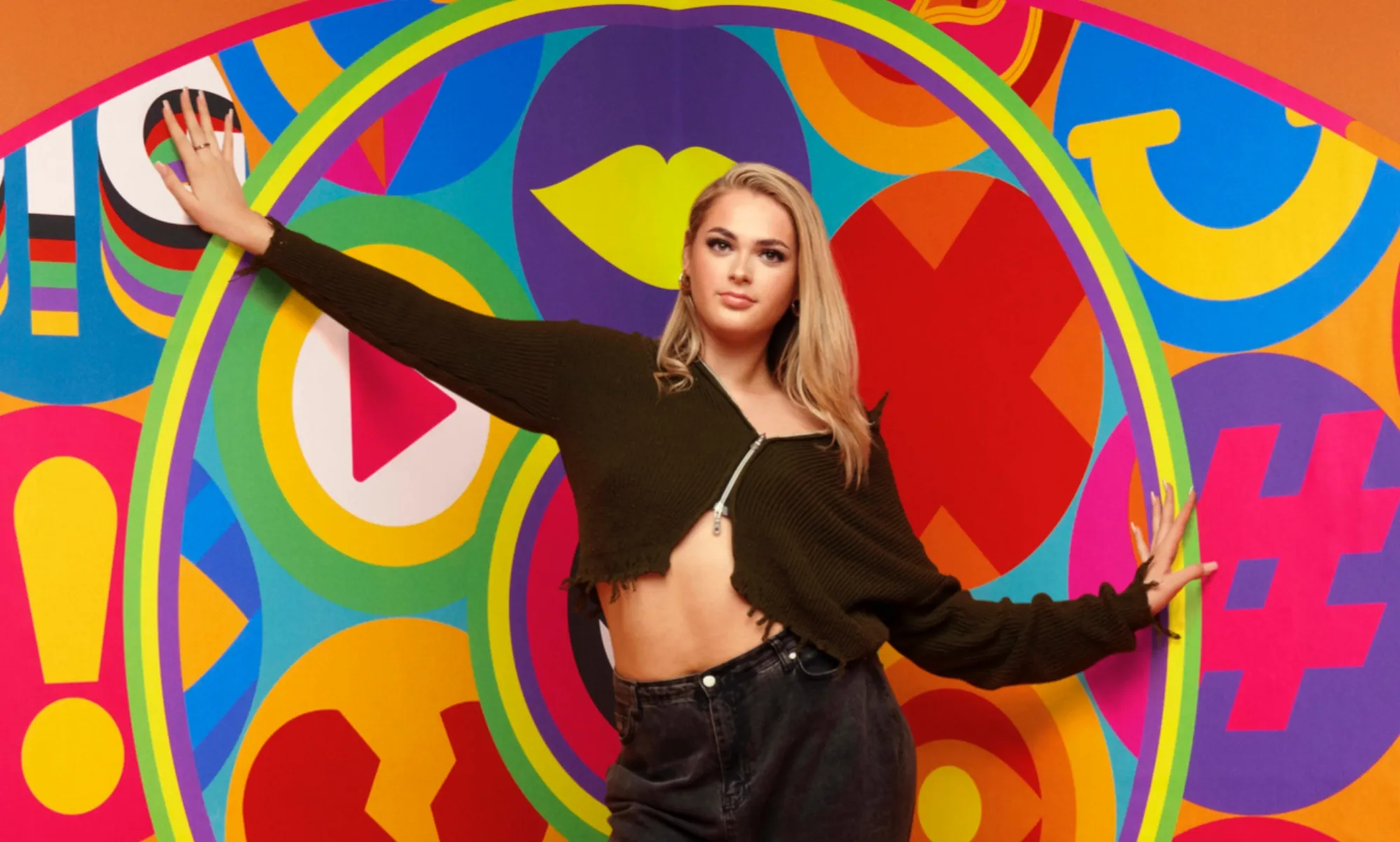 Big Brother star Hallie. (ITV)