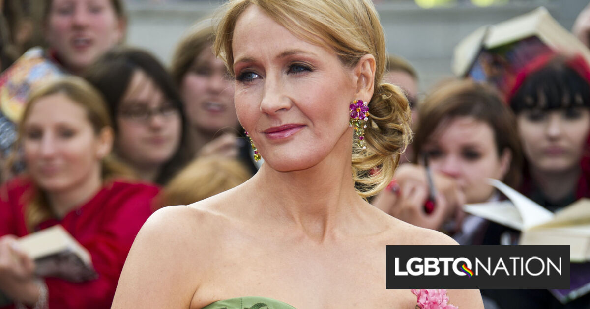 JK Rowling dice que estaría feliz de ir a prisión por confundir a una persona trans