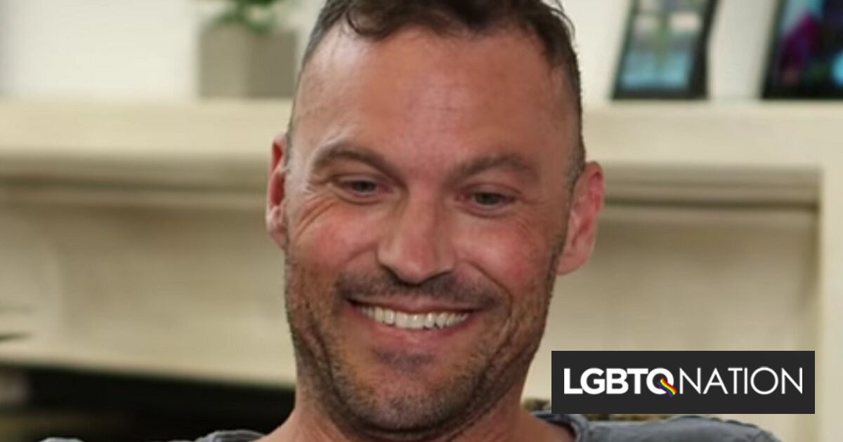 La estrella de 90210, Brian Austin Green, habla sobre cómo apoya a su hijo gay frente al sombrero.
