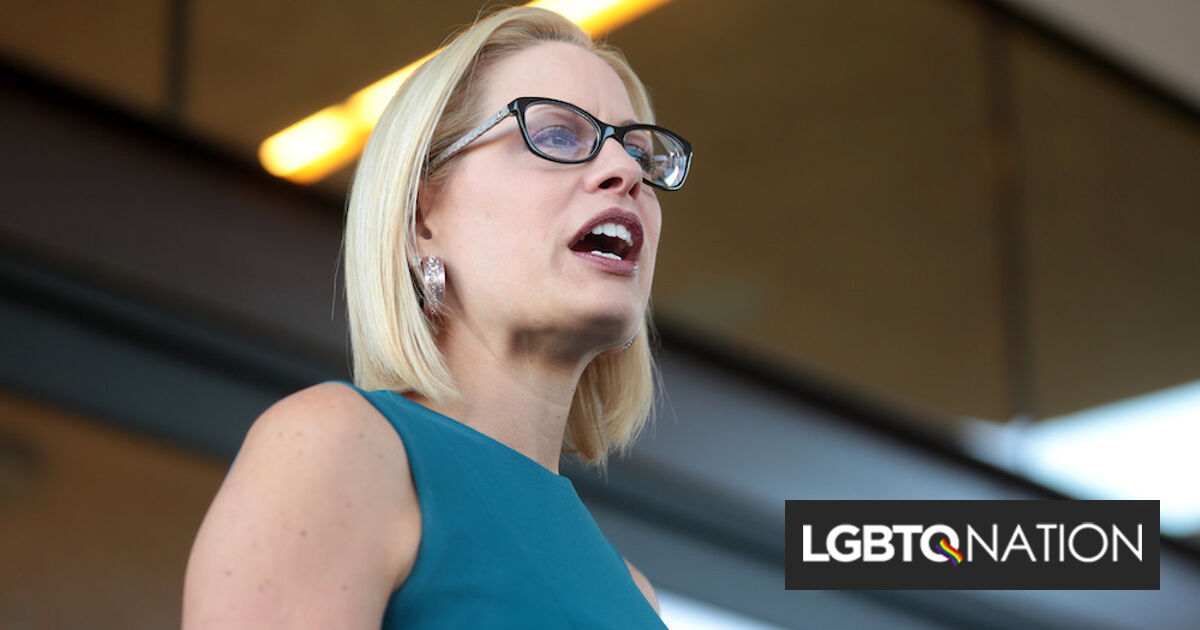 La ex demócrata Kyrsten Sinema recaudó 200.000 dólares de megadonantes republicanos