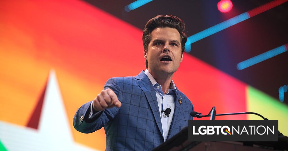 Matt Gaetz acusado de abusar de medicamentos para la disfunción eréctil para “pasar toda la noche” con “chicas” en DC